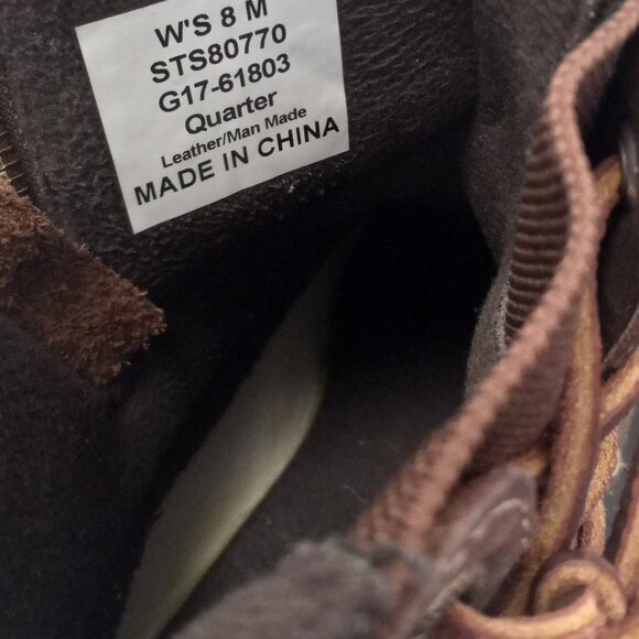 Sperry Saltwater Rubber Waterproof Duck Rain Boots - Women's size 8 - Picture 8 of 10